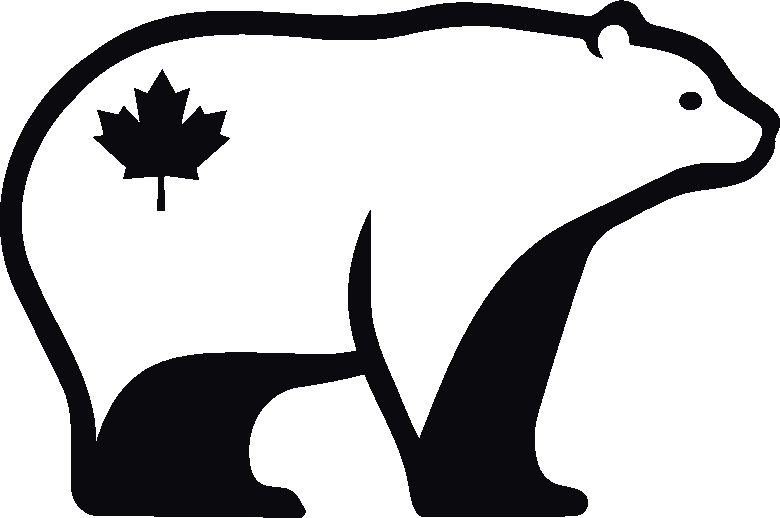Visita Canadá polar bear logo